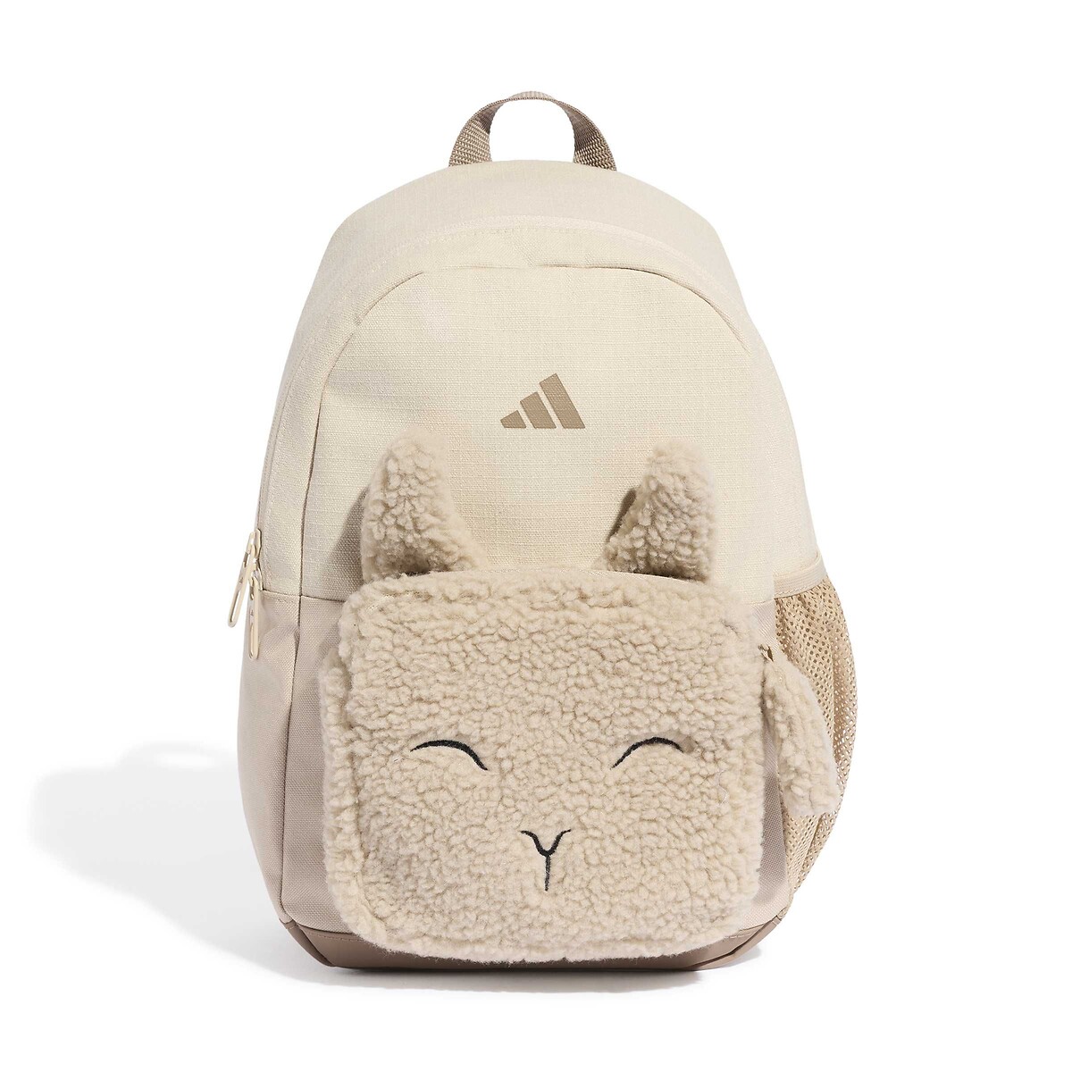 Zaino in felpa beige, adidas Performance