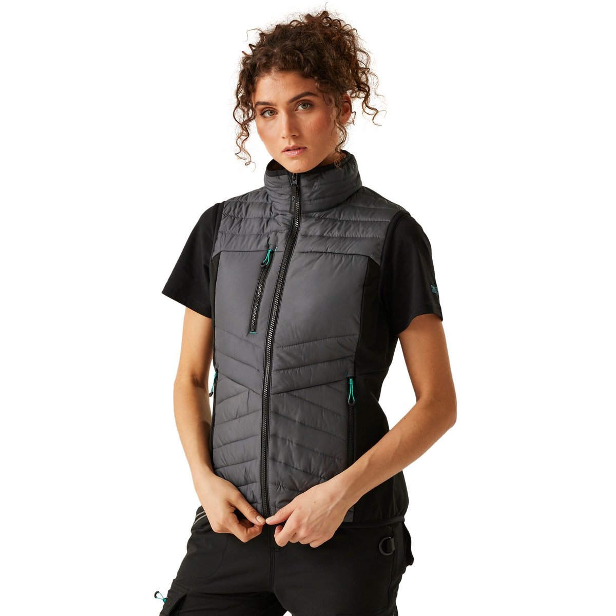 Veste sans manches ADA HYBRID gris / noir, REGATTA