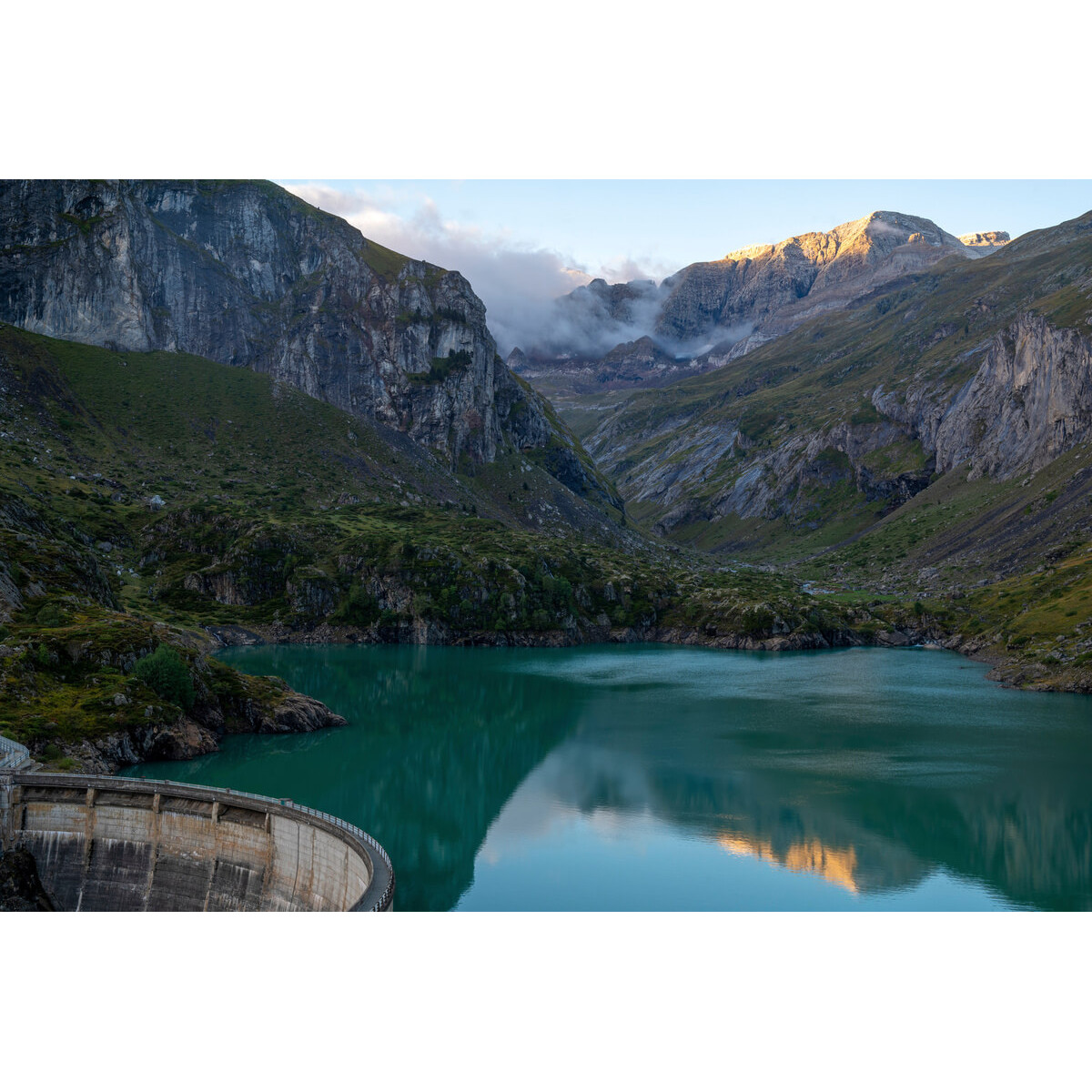 Tableau Mural Lac Des Gloriettes LAC tableaux sur toile-vert, CEANOTHE
