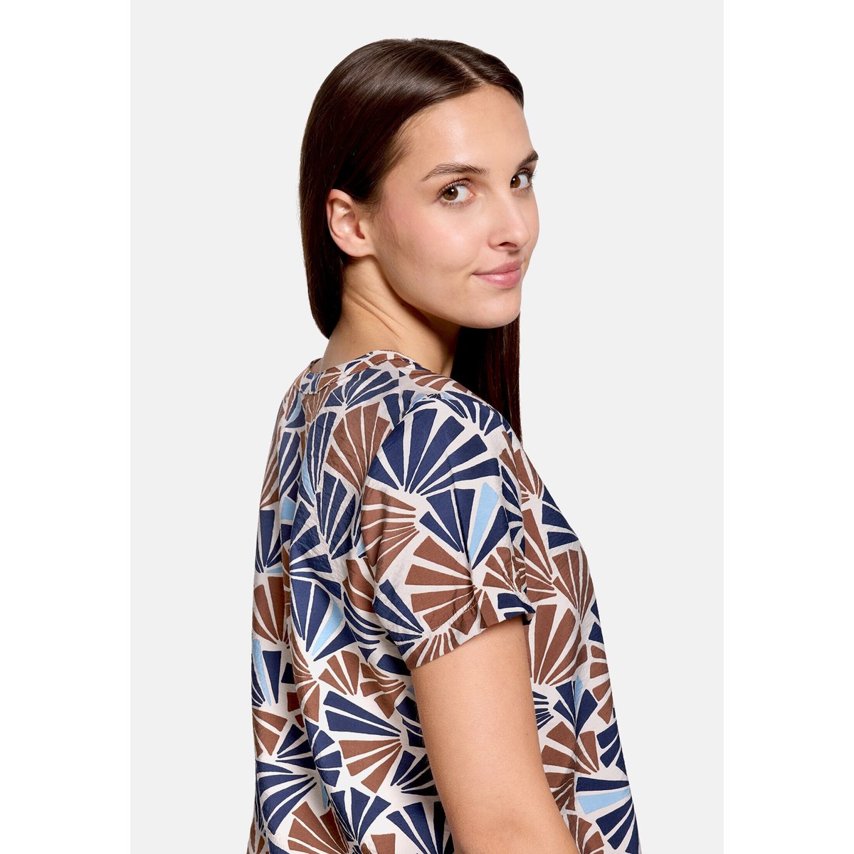 Tunique manches courtes nature/brown, BETTY & CO