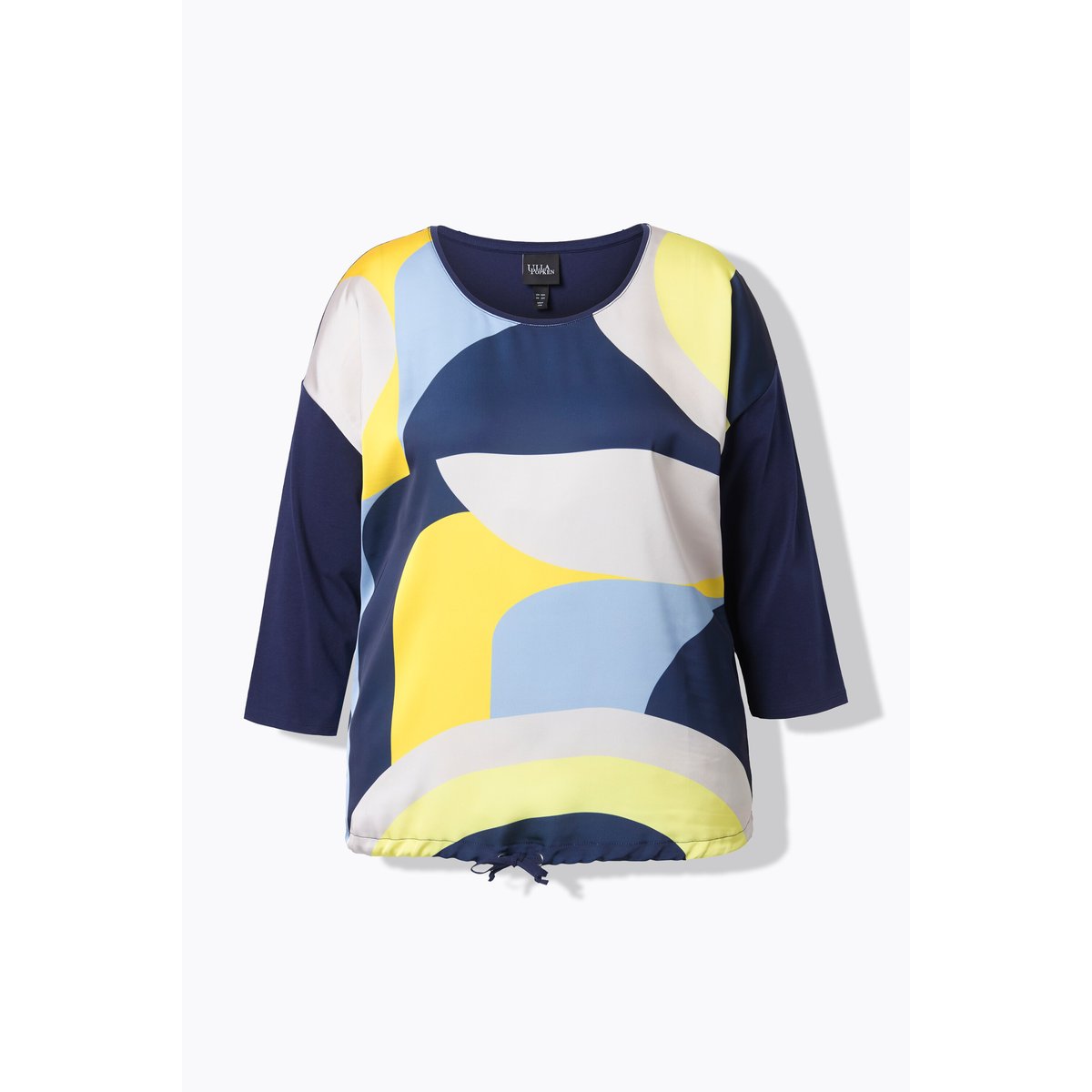Blouse oversize avec cordon à la base univers, ULLA POPKEN