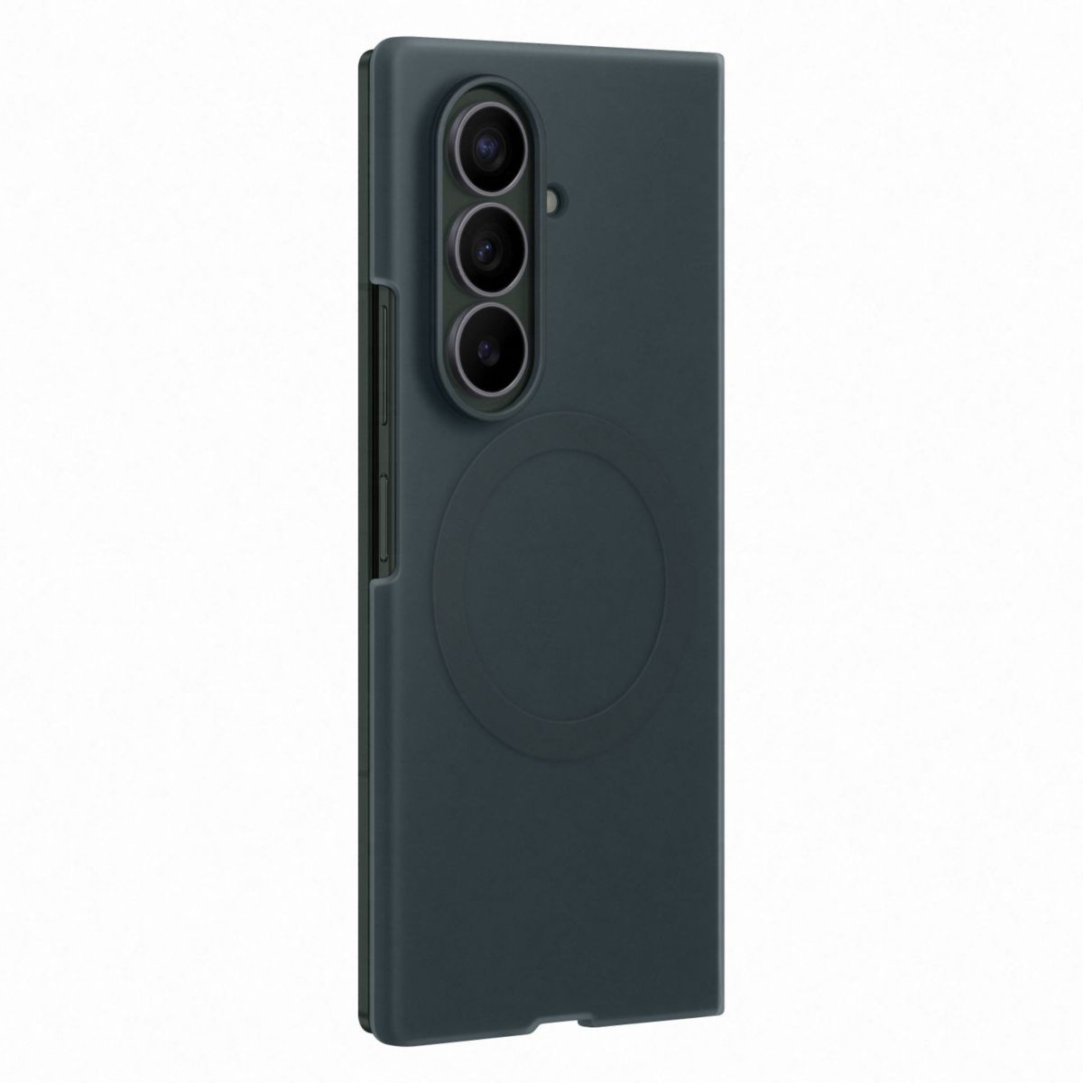 Pack coque silicone magnétique Vert + protège écran Fold 8 Ultra couleur unique, SAMSUNG