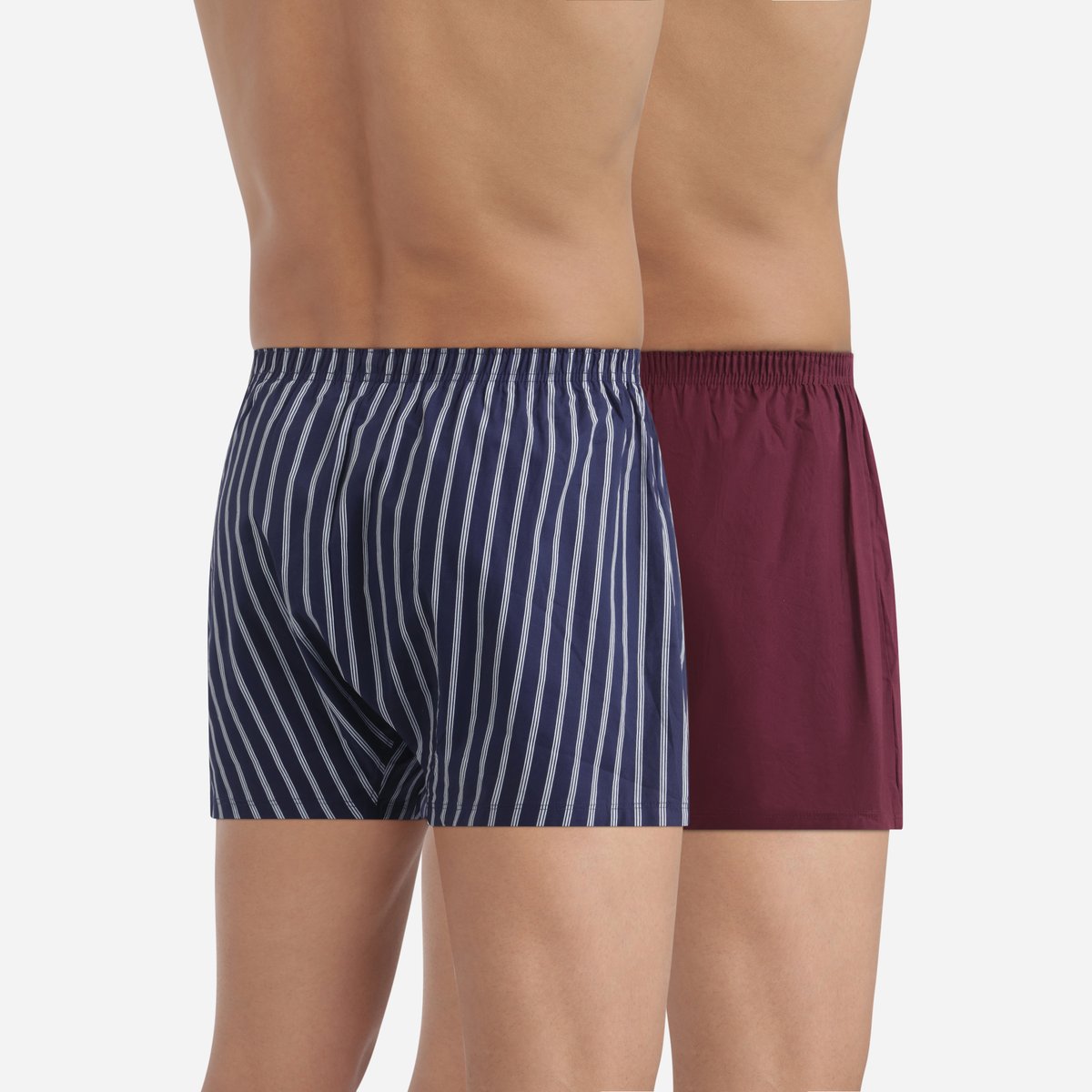Lot de 2 Boxers loose bleu marine, DIM