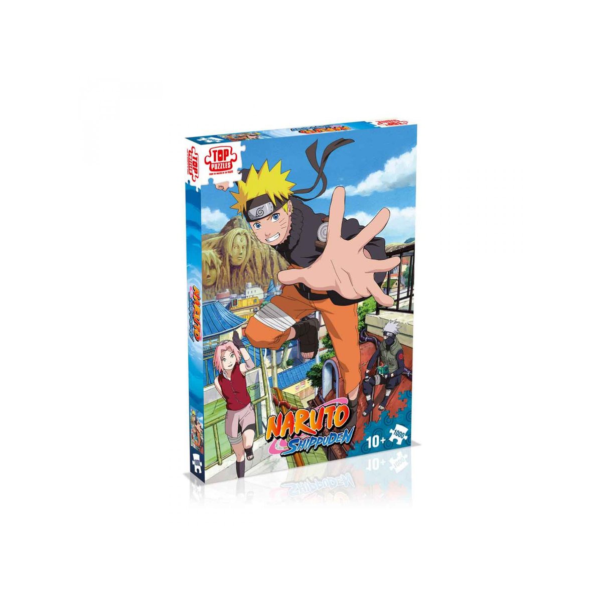 PUZZLE NARUTO SHIPPUDEN RETOUR A KONOHA 1000 PIECES couleur unique, WINNING MOVES