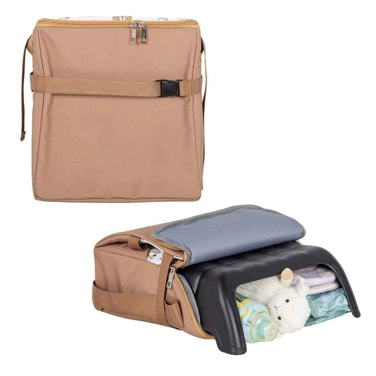 Réhausseur pour chaise bébé nomade camel, TINEO
