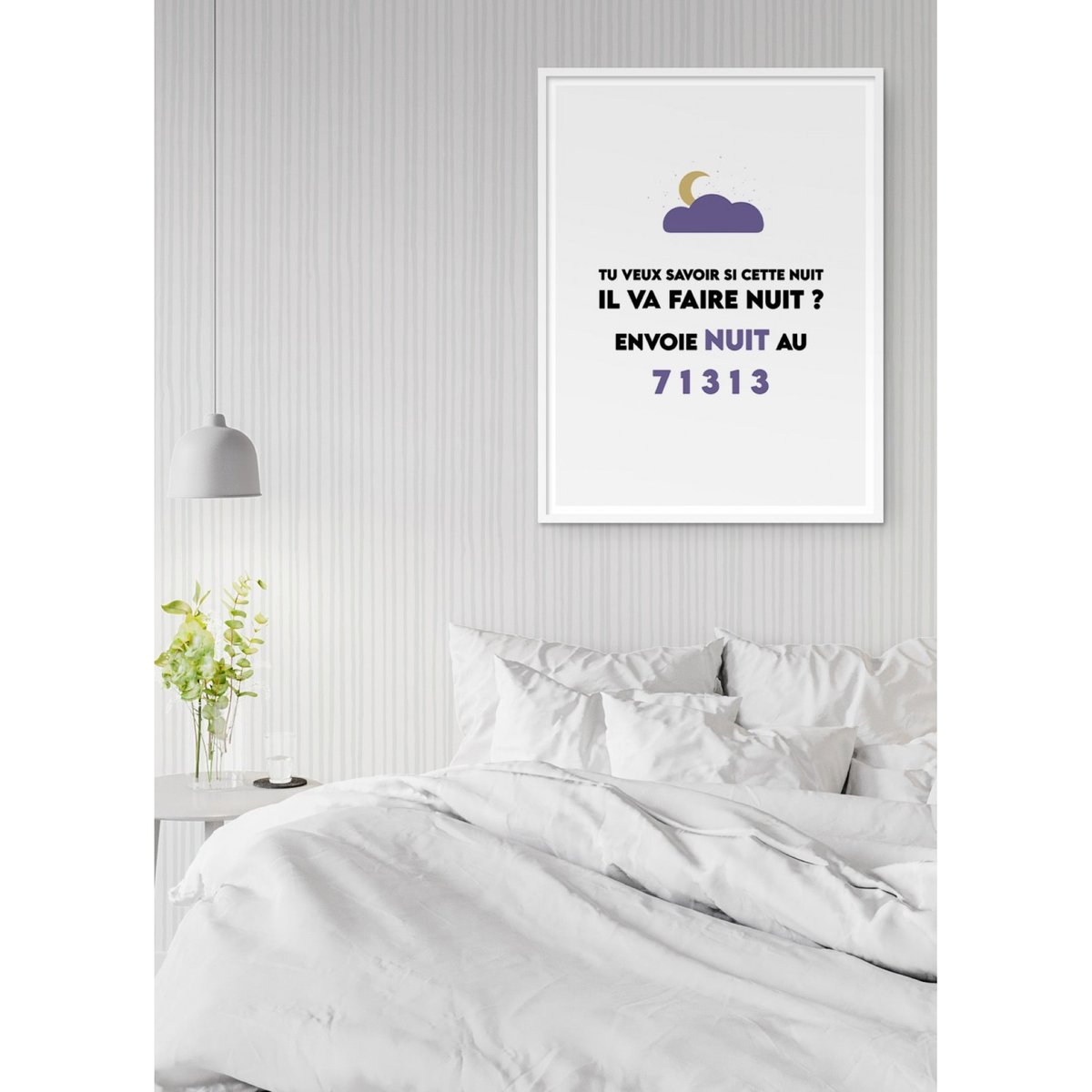 Affiche Envoie nuit blanc, L'AFFICHERIE