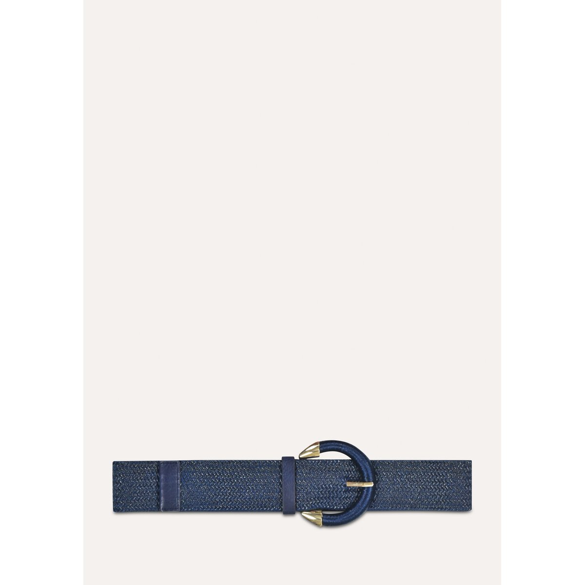 Ceinture large élastiquée bleu, LA FEE MARABOUTEE