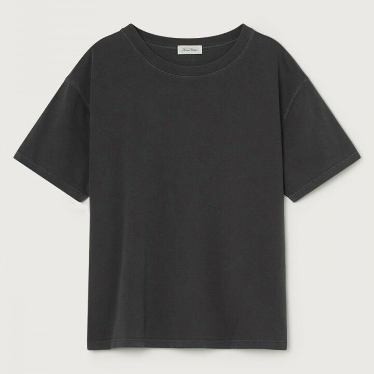 T-shirt girocollo maniche corte FIZVALLEY grigio scuro, AMERICAN VINTAGE