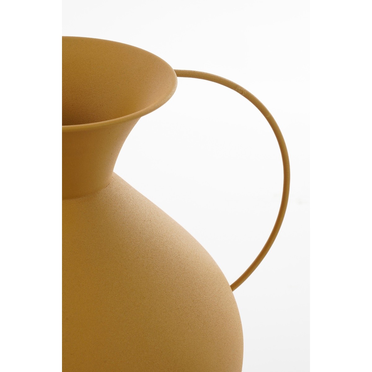 Vase texturé GYGE jaune, MICA DECORATIONS