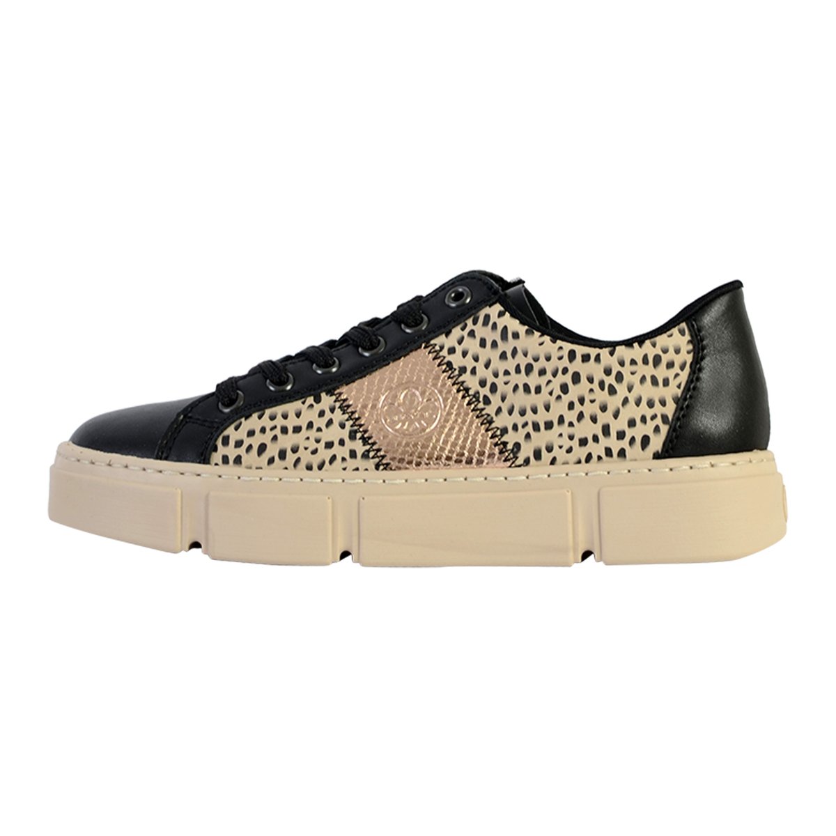 Basket Cuir Alabama beige comb, RIEKER