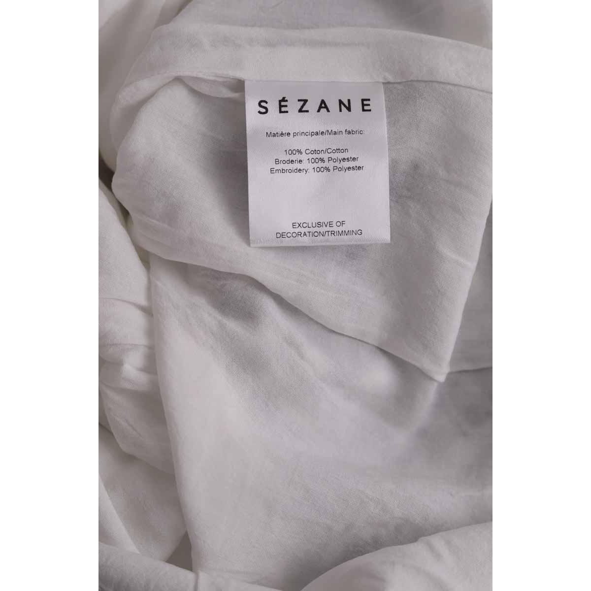 Robe - Très Bon État blanc, SEZANE