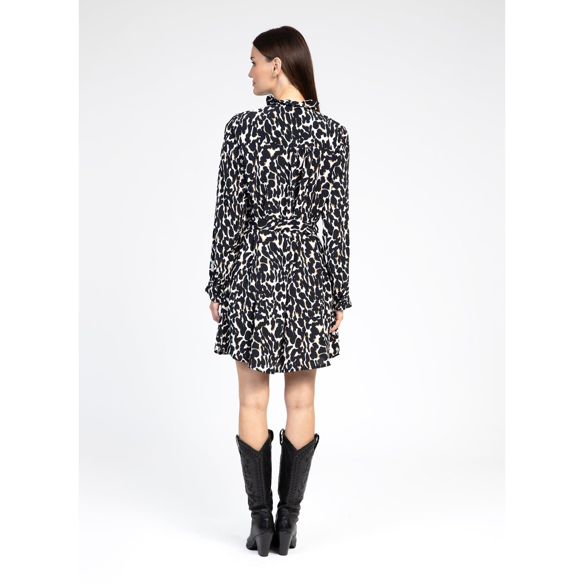 Robe Courte MADORY bongo noir, AN'GE