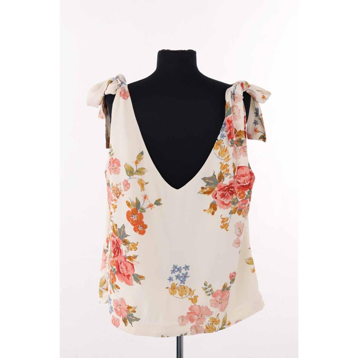 Top sans manche - Très Bon État beige, SEZANE