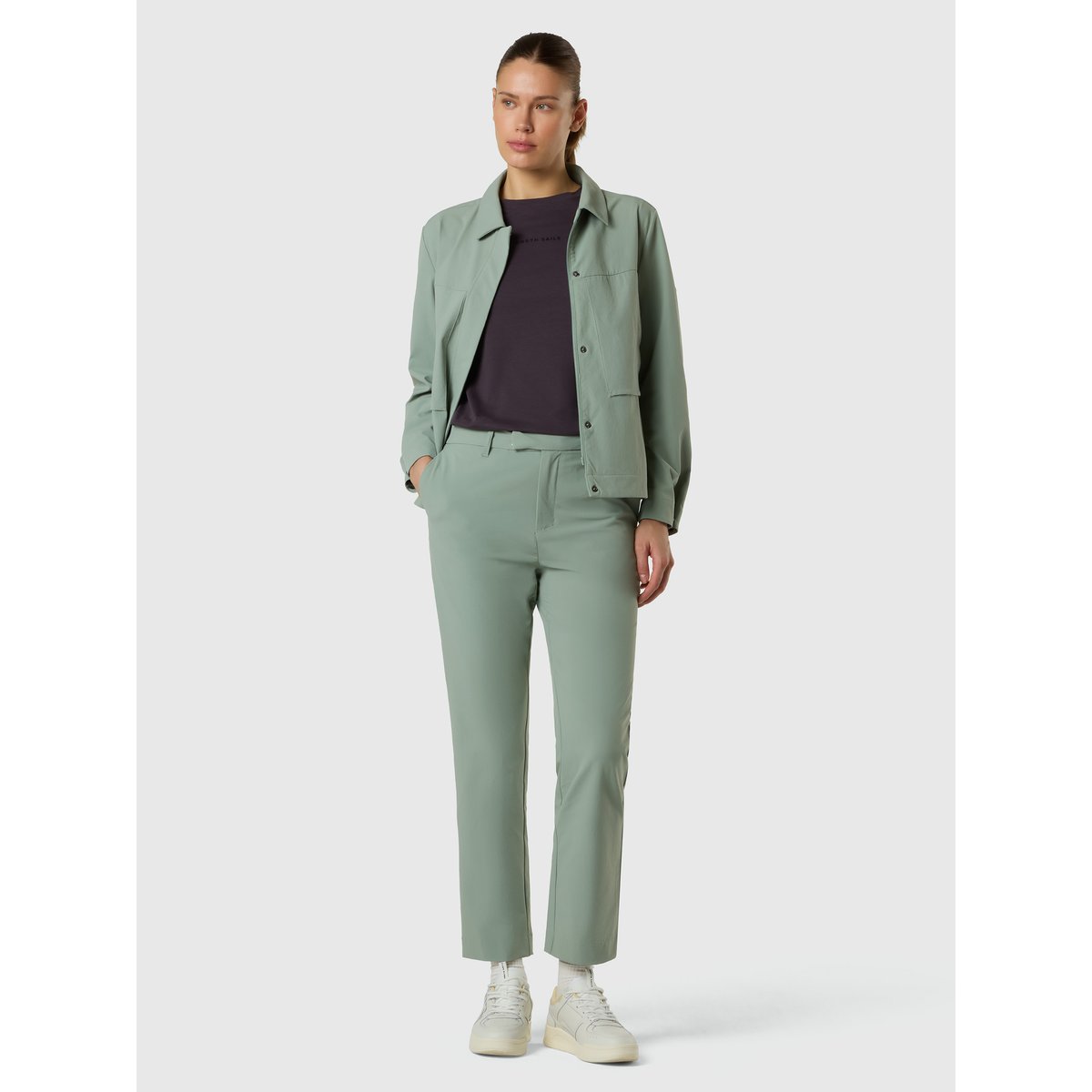Chinos stretch slim vert iceberg, NORTH SAILS