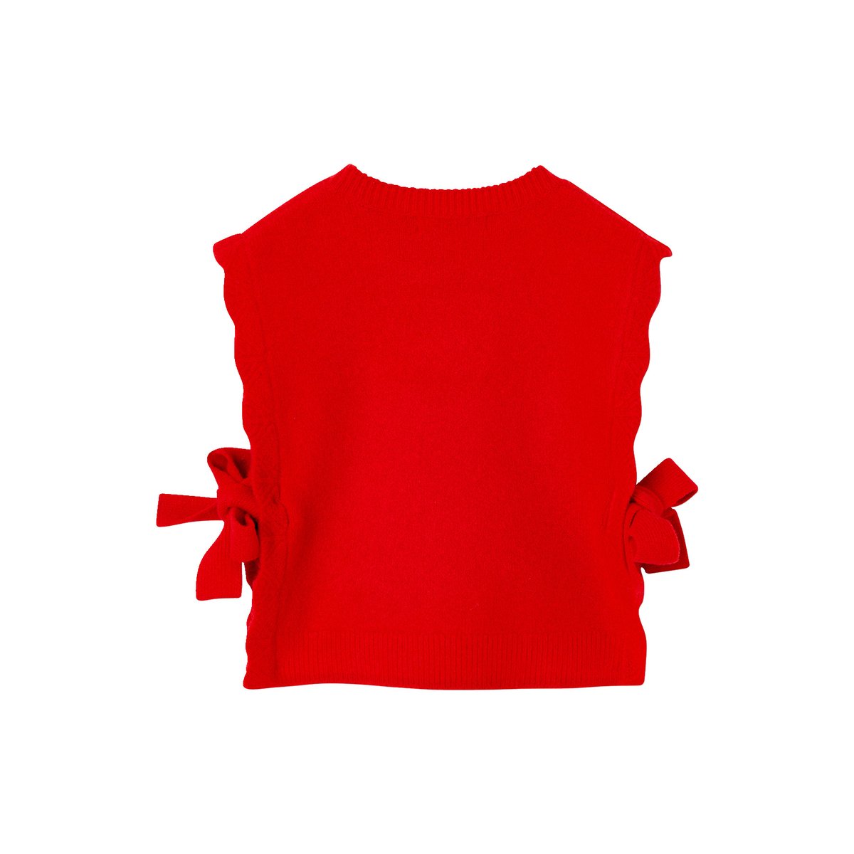 Pull sans manches rouge, ENVIE DE FRAISE