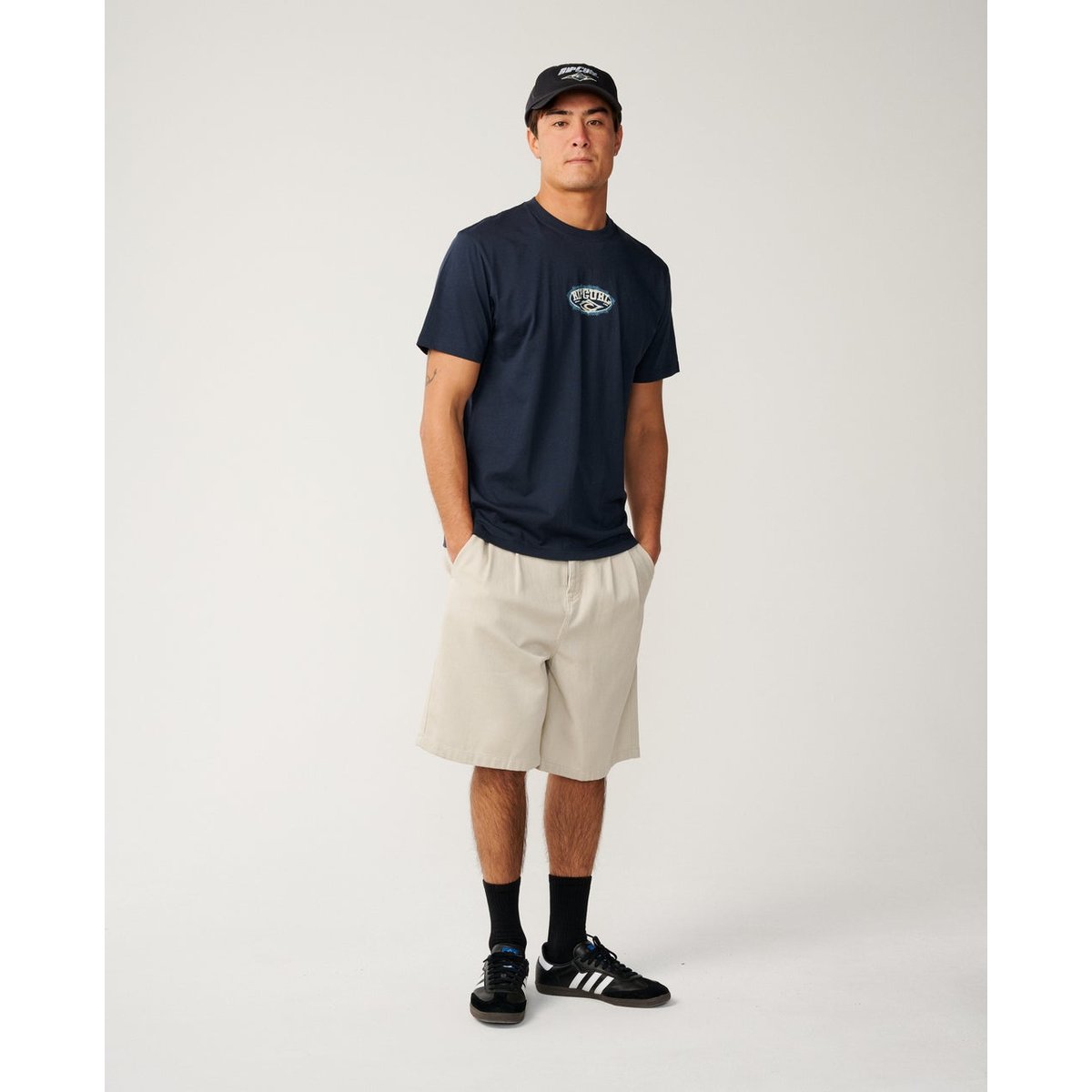 T-shirt relax DISORDER Oval marine, RIP CURL