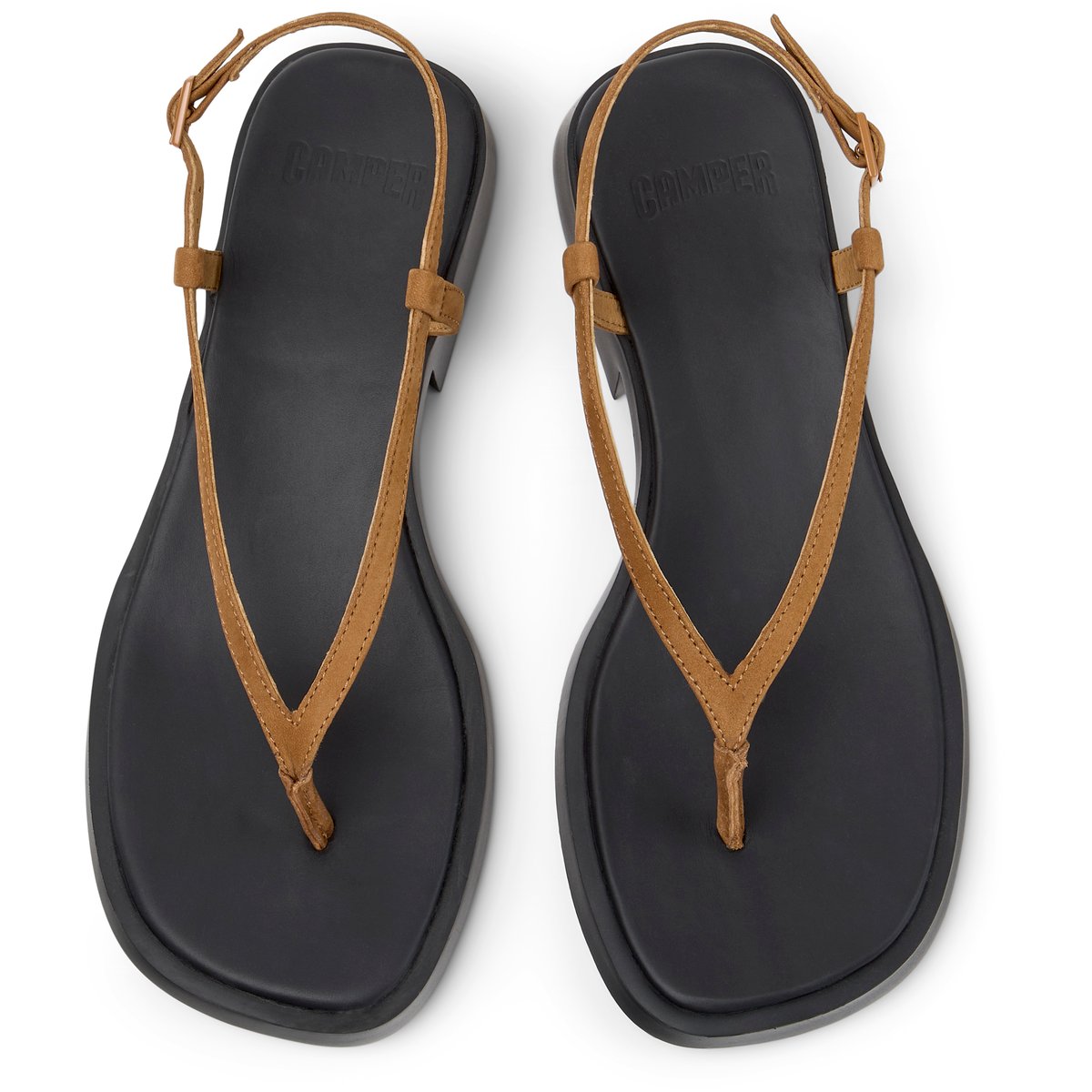 Sandales Cuir DANA marron moyen, CAMPER