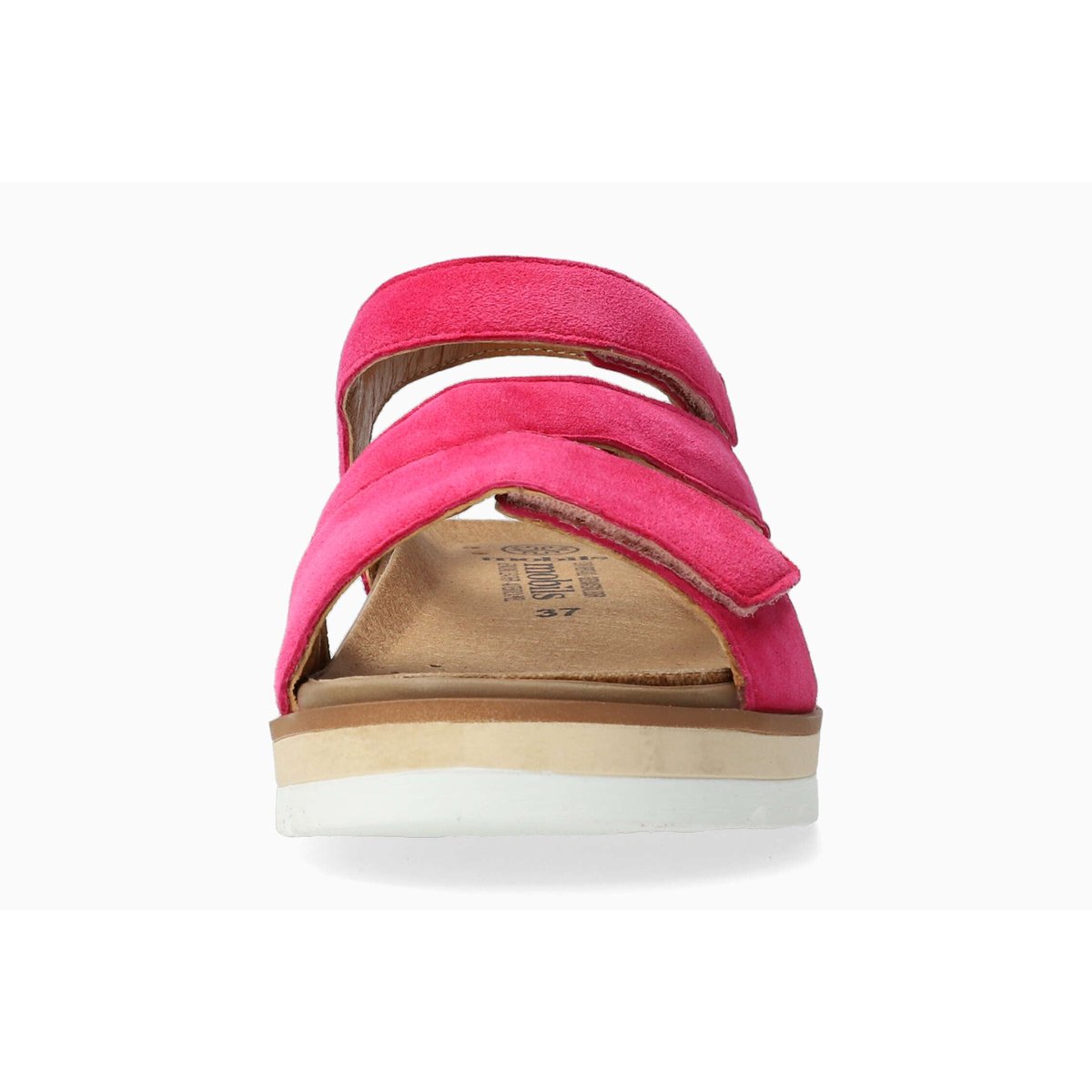 Sandales en cuir MERIL rose 5145, MEPHISTO