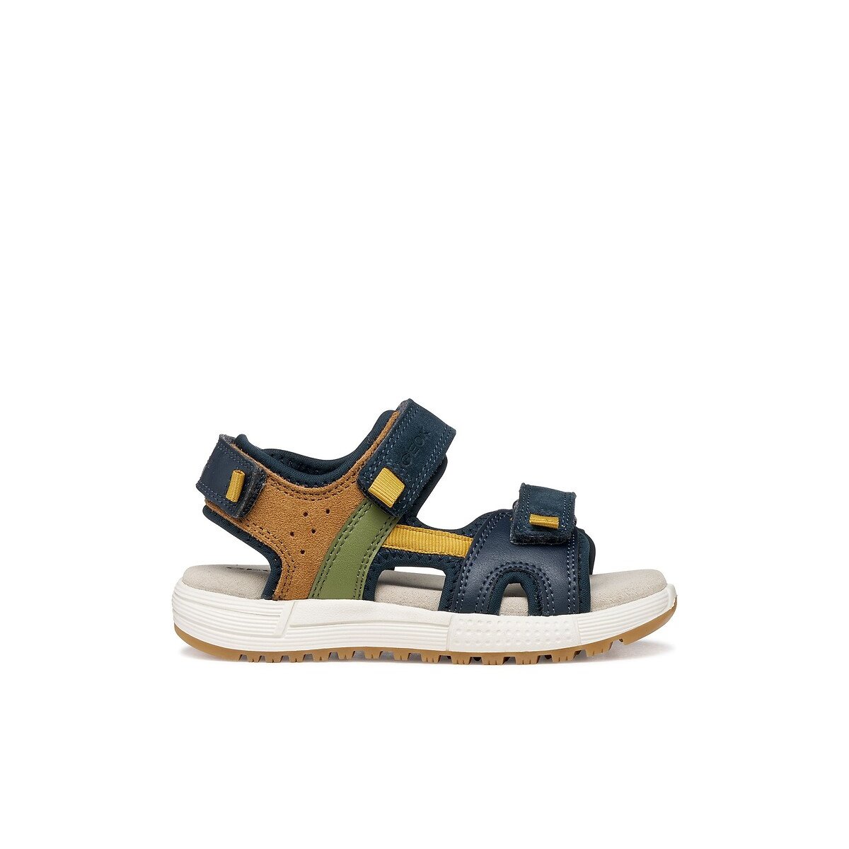 Sandales ALBEN bleu/moutarde, GEOX
