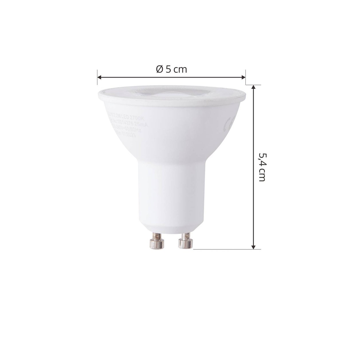 Ampoule GU10 LED, LED-Leuchtmittel Gu10 blanc, ARCCHIO