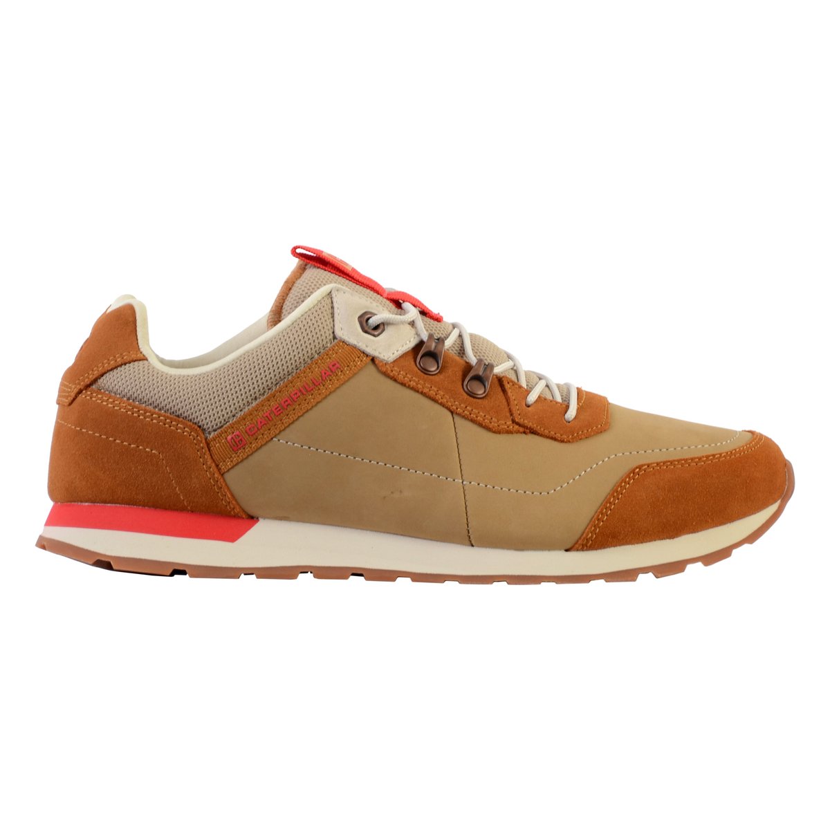 Sneakers cuir nubuck terre, CATERPILLAR