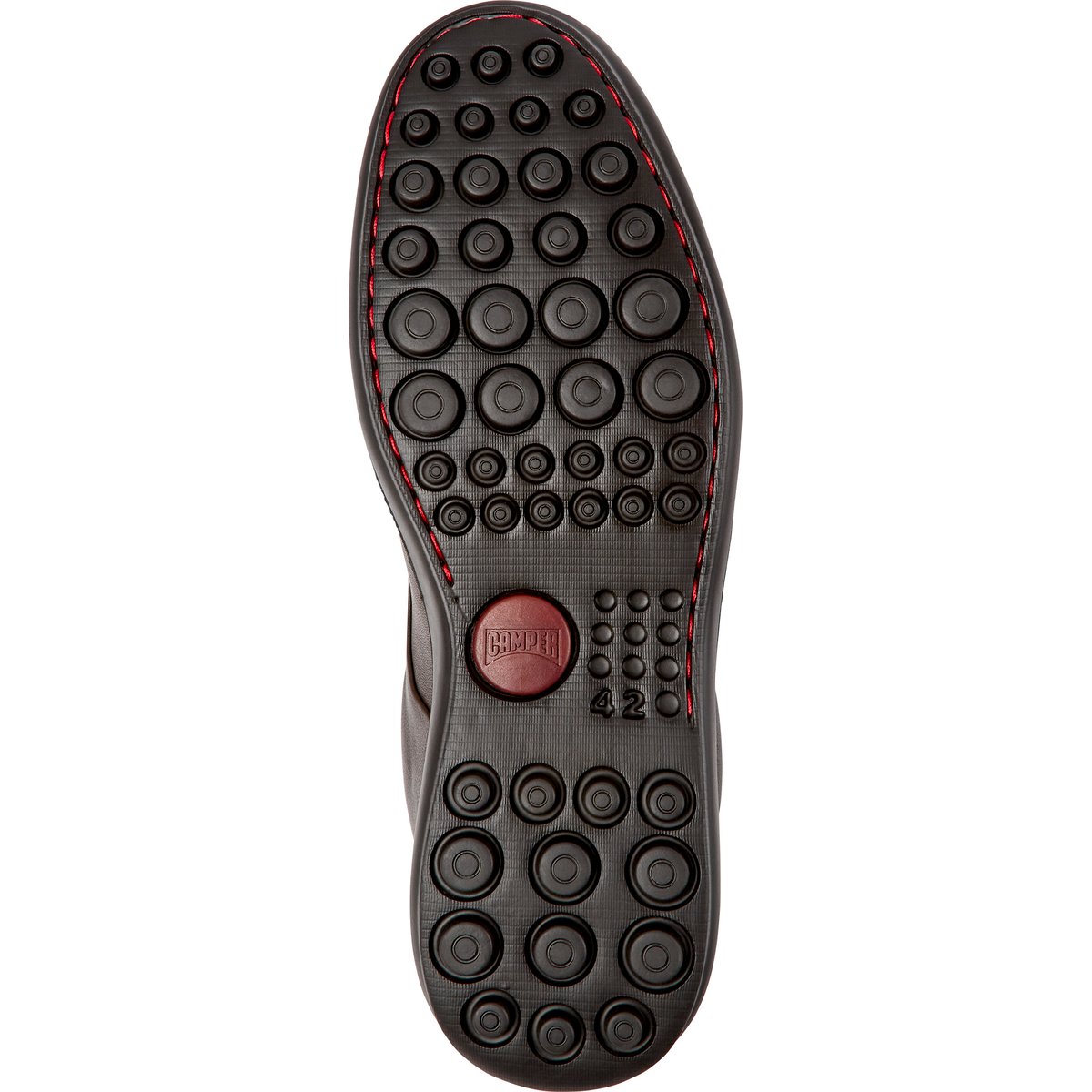 Derbies Cuir Atom Work marron, CAMPER