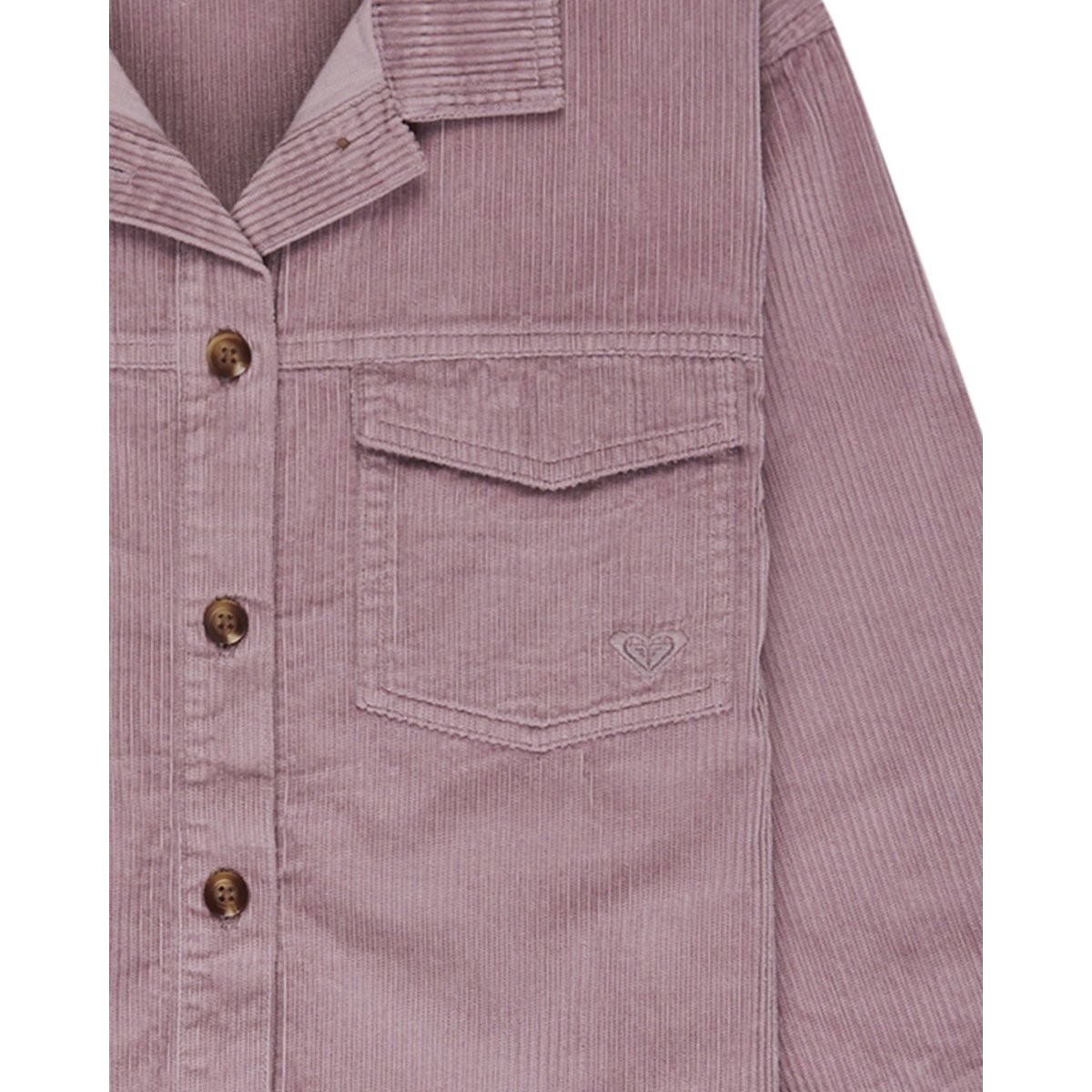 Robe chemise en velours MINT SEA. violet nirvana, ROXY