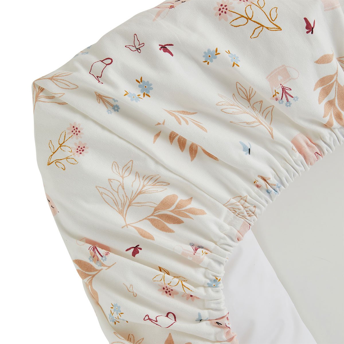 Housse de matelas à langer + tapis de change Praline peche, PETIT BEGUIN