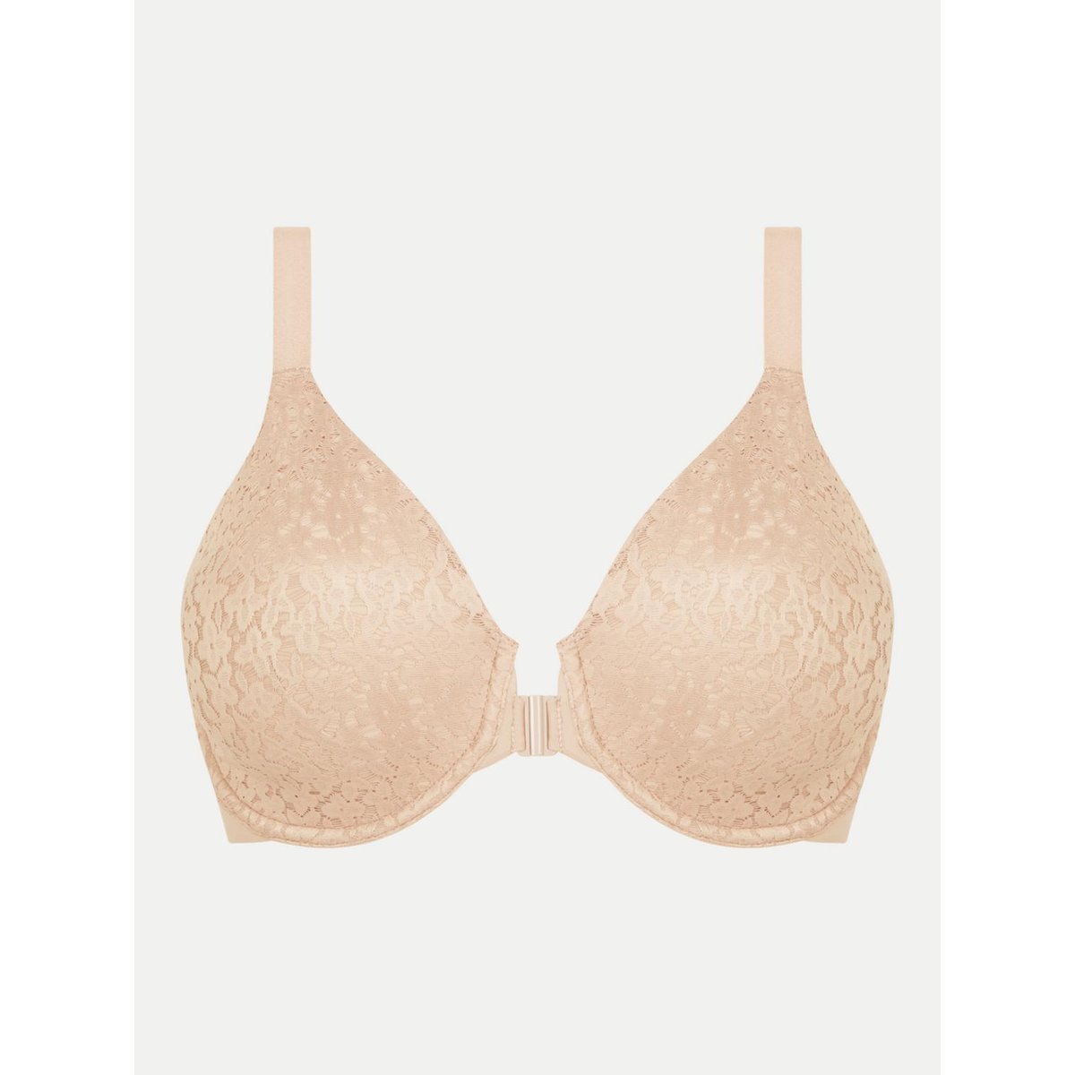 Soutien-gorge moulé emboîtant ouverture devant NORAH beige doré, CHANTELLE