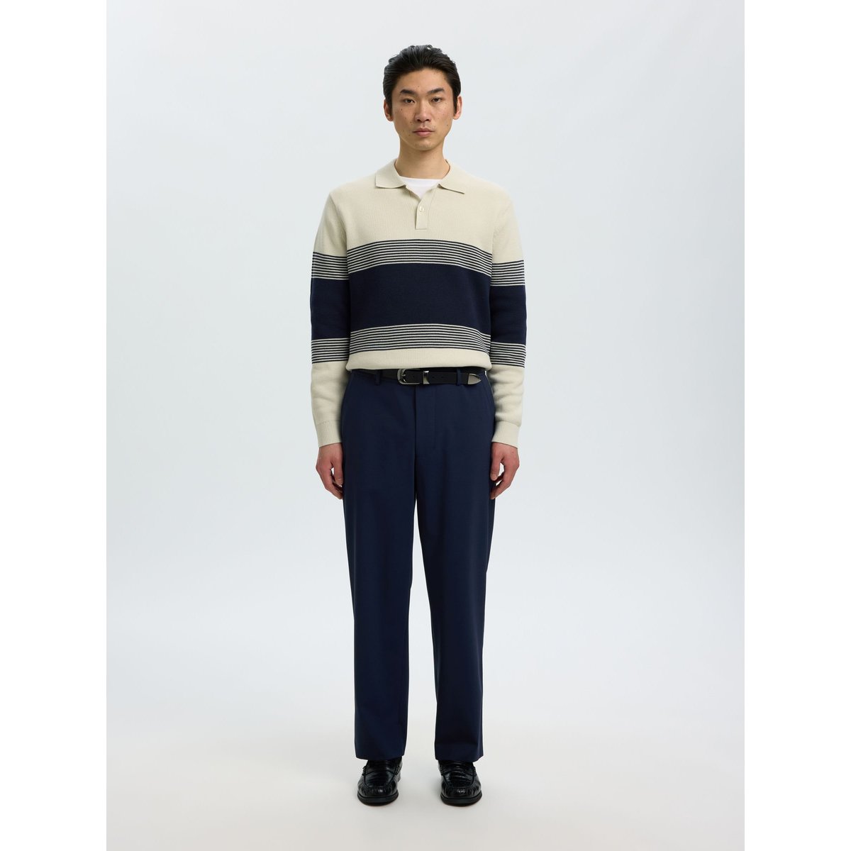 Pantalon bleu - dark navy1, SELECTED