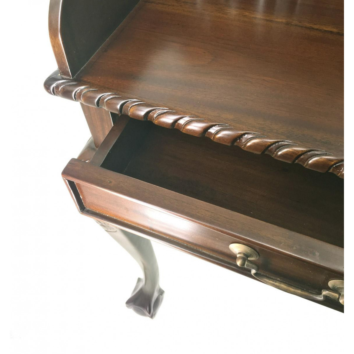 Bureau 10 tiroirs bronze - HELVINIA marron, DECORATION D’AUTREFOIS