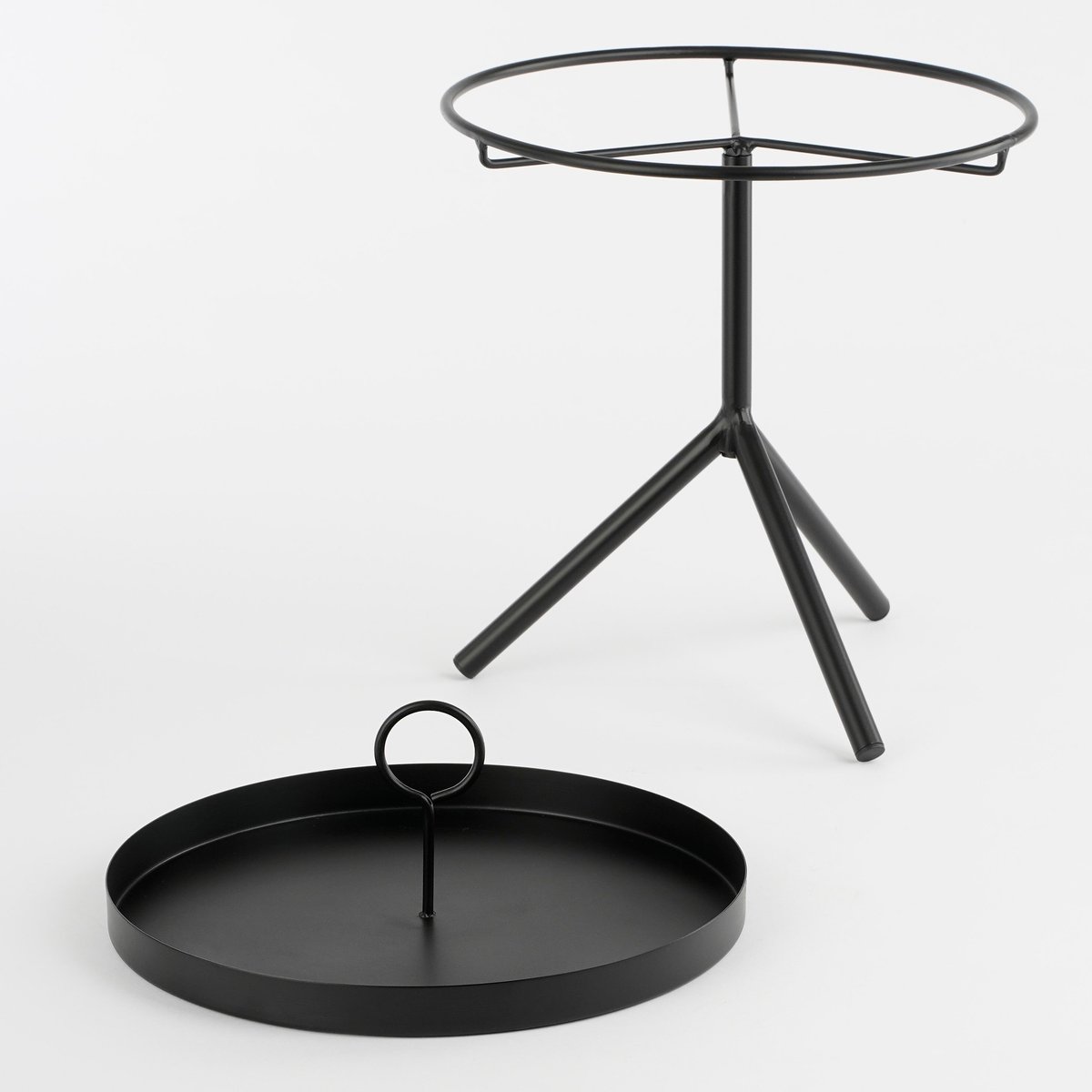 Table d'appoint ASTON noir, MICA DECORATIONS