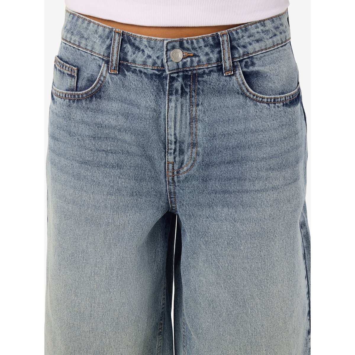 Shorts En Jean light blue denim, NOISY MAY