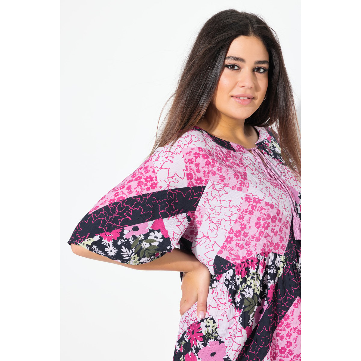 Robe rose vif, ULLA POPKEN