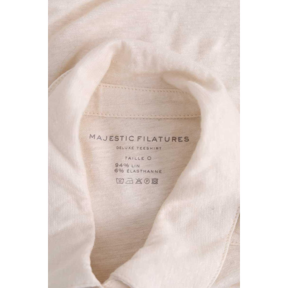 Chemise - Très Bon État beige, MAJESTIC FILATURES