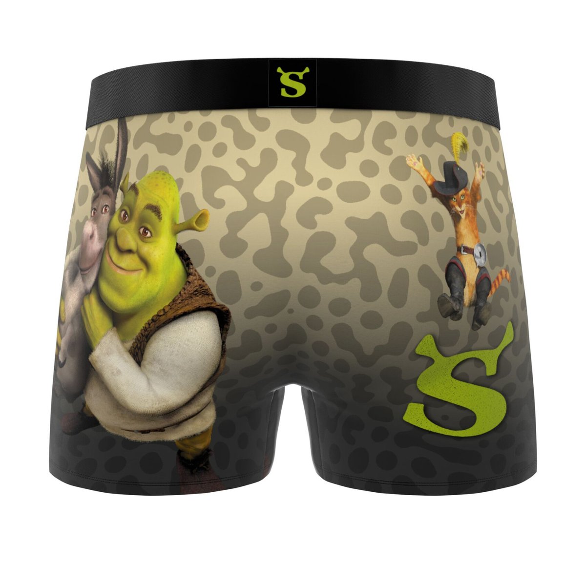 Lot De 3 Boxers Shrek vert/bleu/noir, FREEGUN