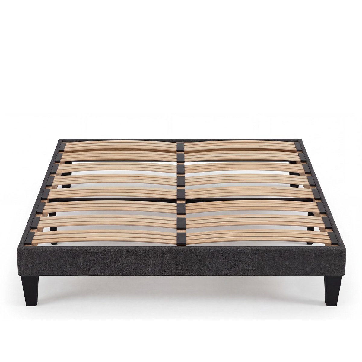 Sommier en Kit AURORE gris anthracite, MAISON AUBERTIN