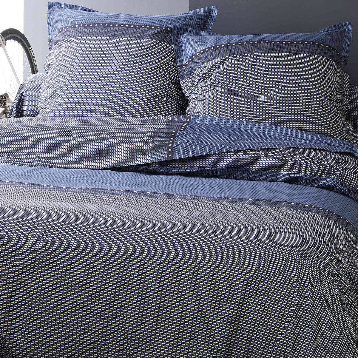 Parure de lit satin ENZO anthracite, TRADILINGE