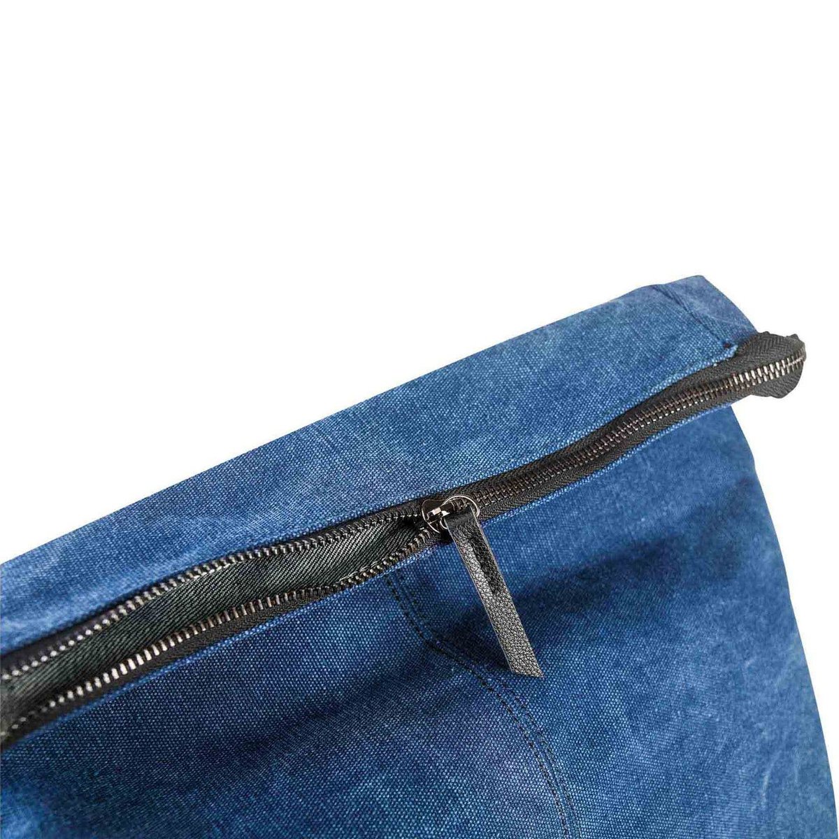 Sac à dos en toile BASTILLE denim, OH MY BAG