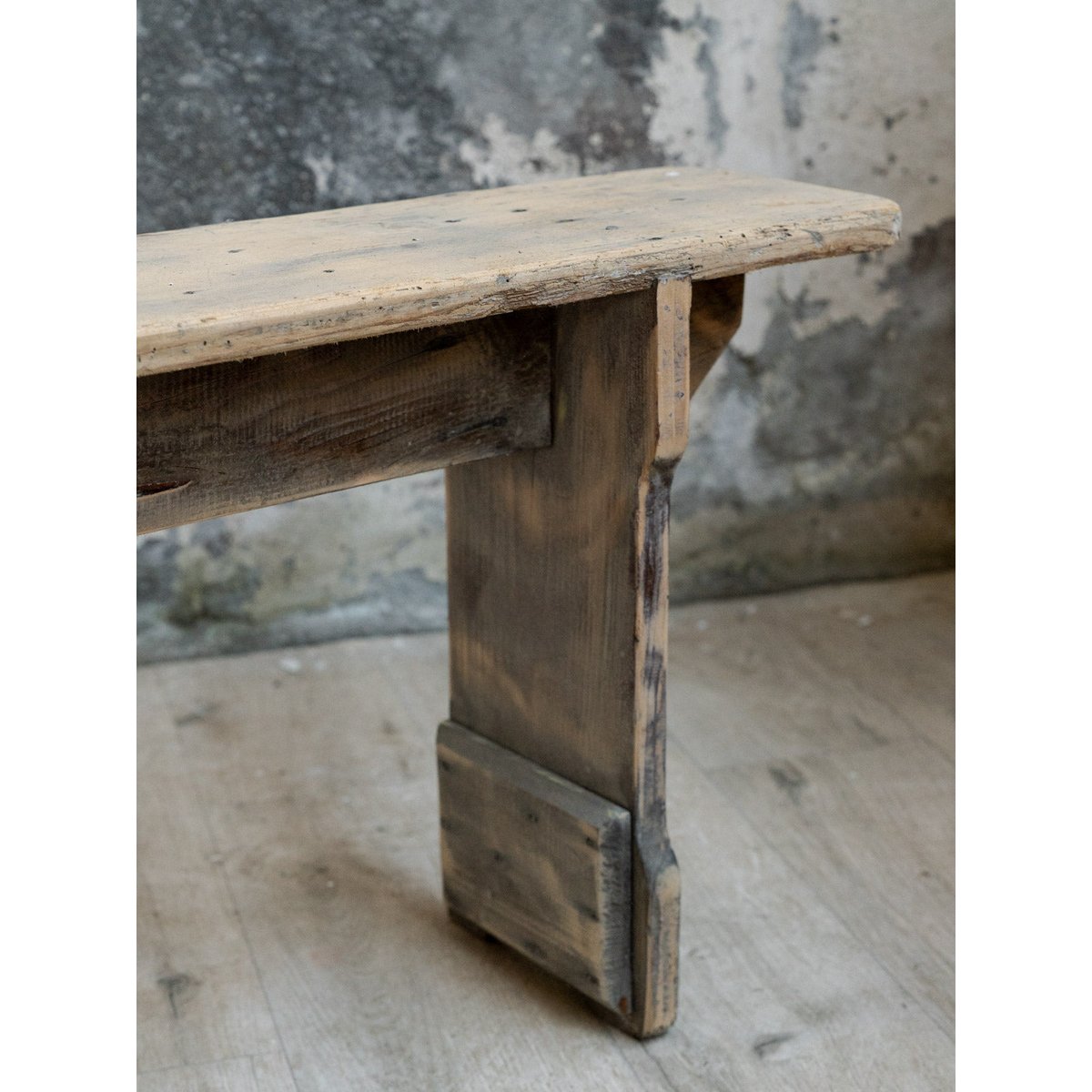 Banc en bois Antoine N°540 - Bon état bois clair, DEBONGOUT