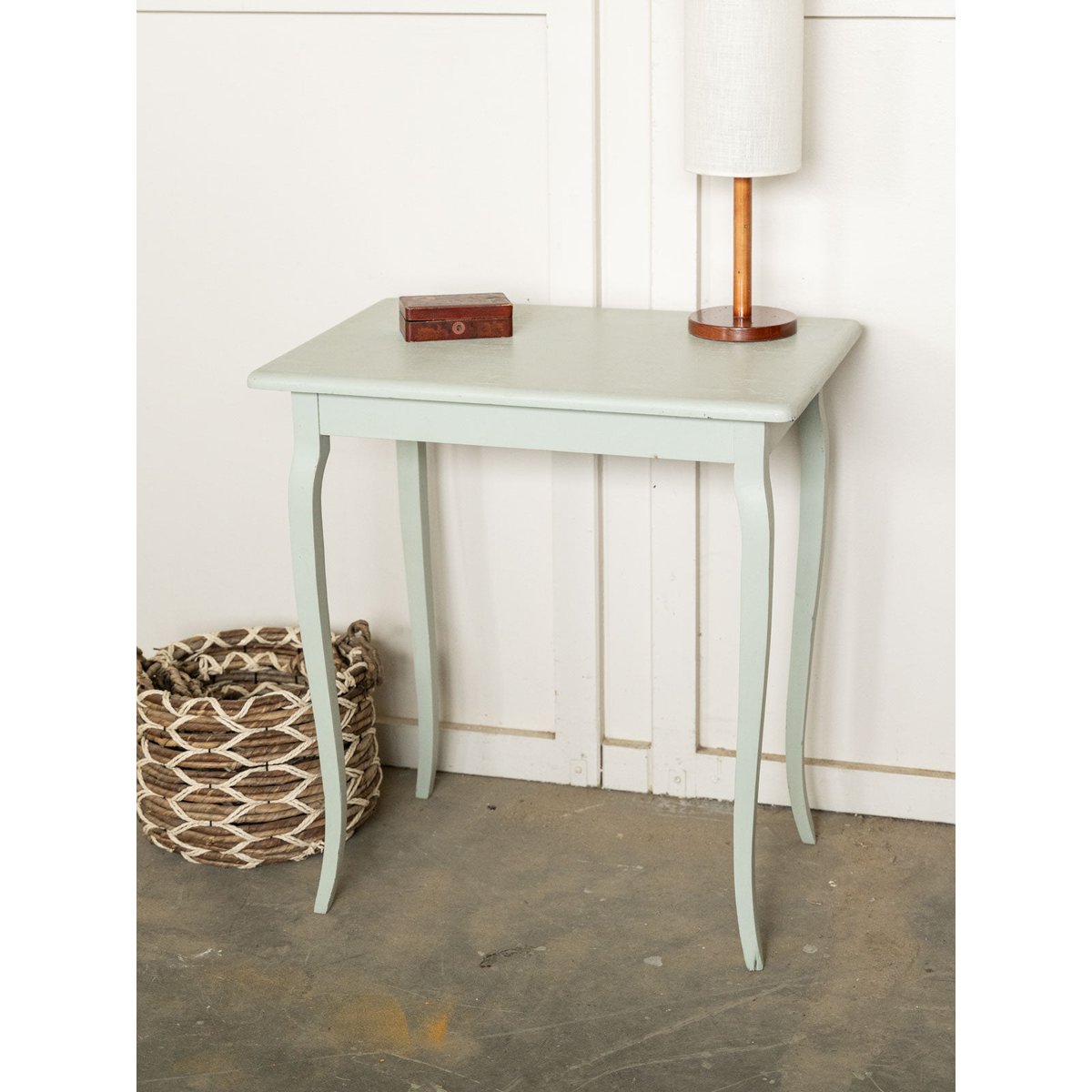 Petite table d'appoint Francine N°1591 - Bon état gris, DEBONGOUT