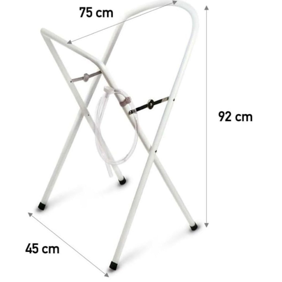Petit pied de baignoire blanc, DBB REMOND