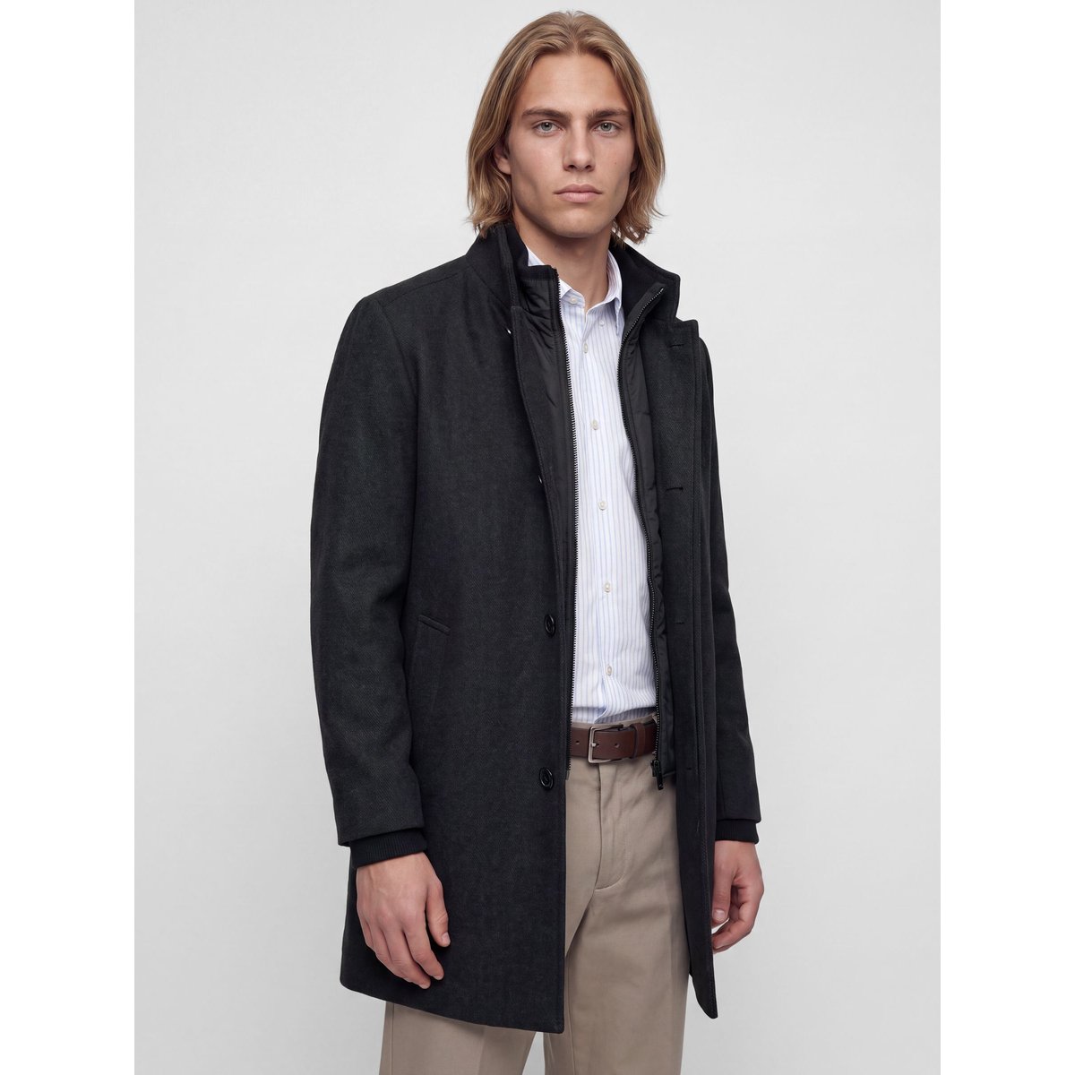 Manteau dark grey, JACK & JONES