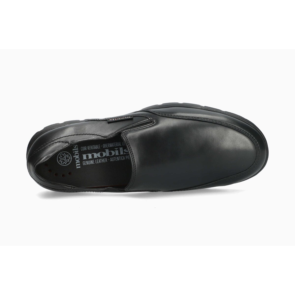 Baskets en cuir KALEB noir p5148122, MEPHISTO