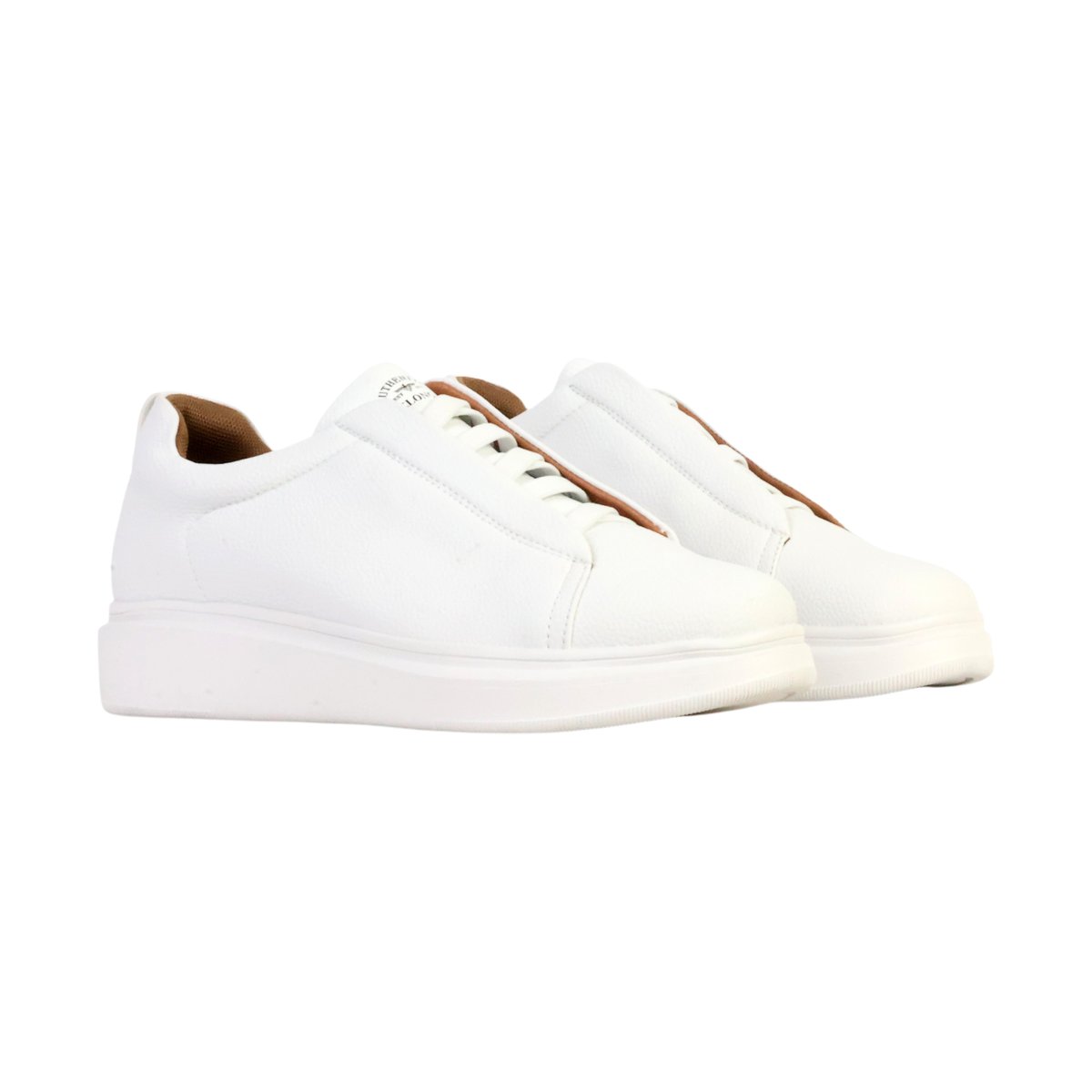 Basket Basse à Lacets blanc, ENZO MARCONI