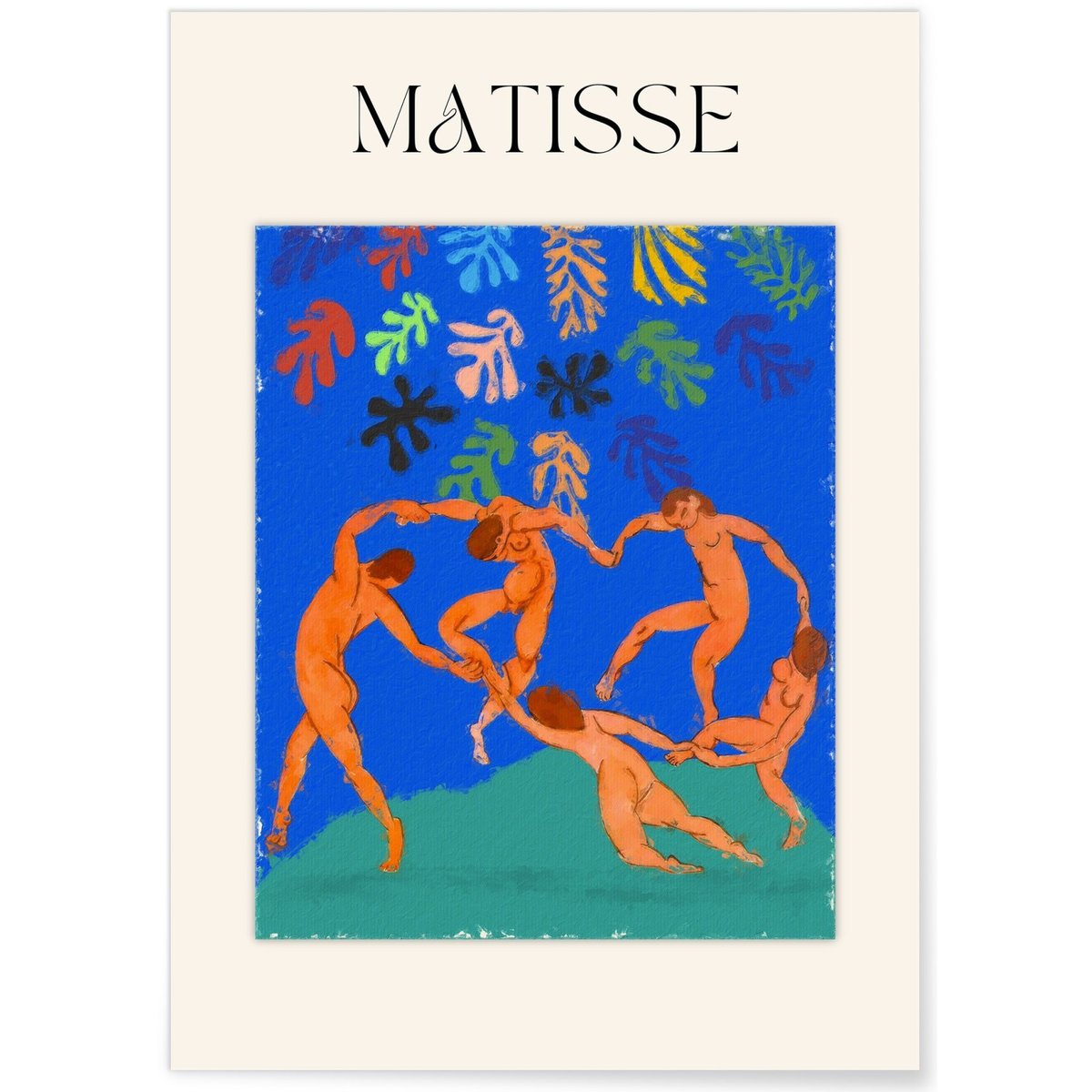 Affiche Matisse - La Danse blanc, L'AFFICHERIE