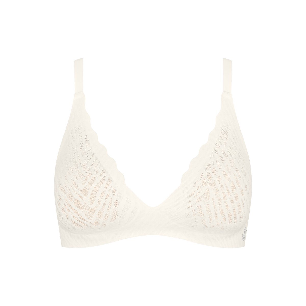 Reggiseno push-up senza ferretto ZERO FEEL BLISS bianco madreperla, SLOGGI