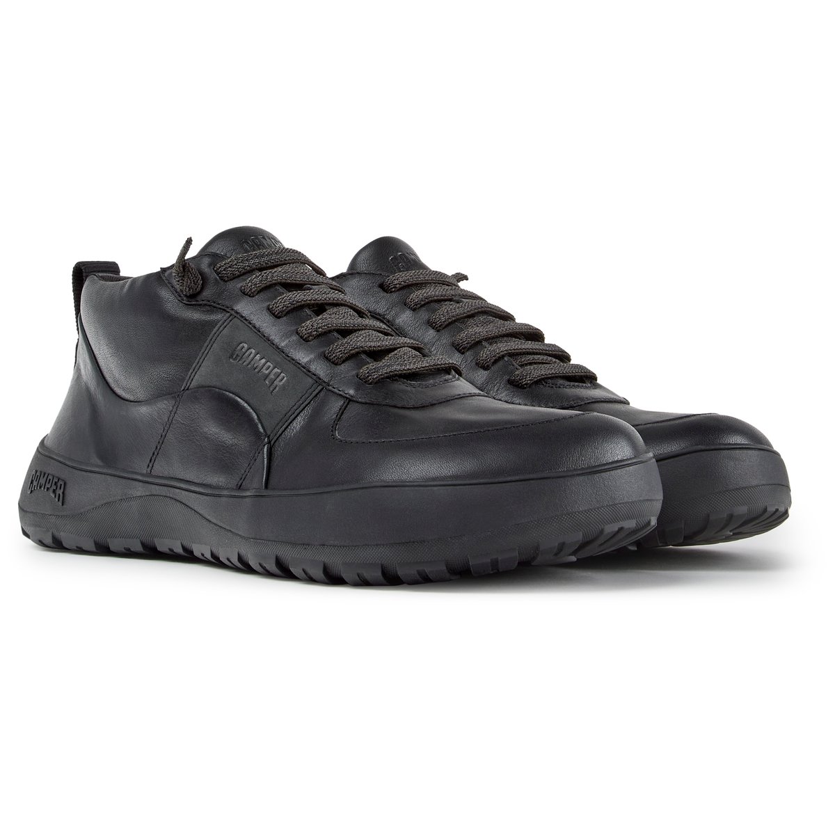 Sneaker-Bootie Peu Serra Smooth Leather noir 004, CAMPER