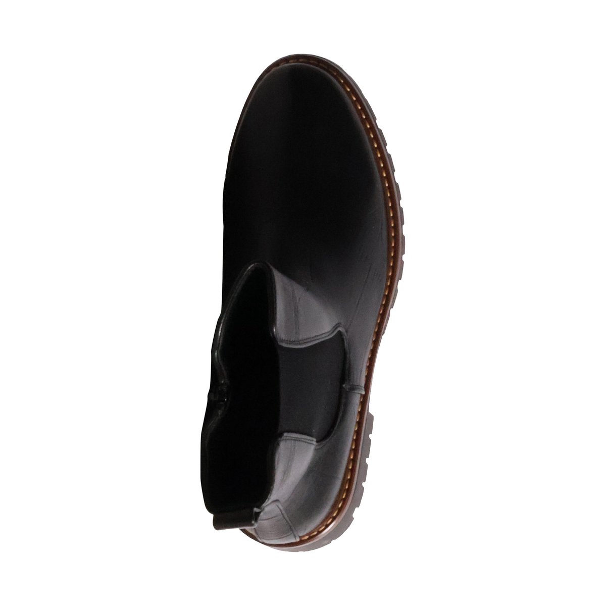 Bottines à Zip noir, THE DIVINE FACTORY