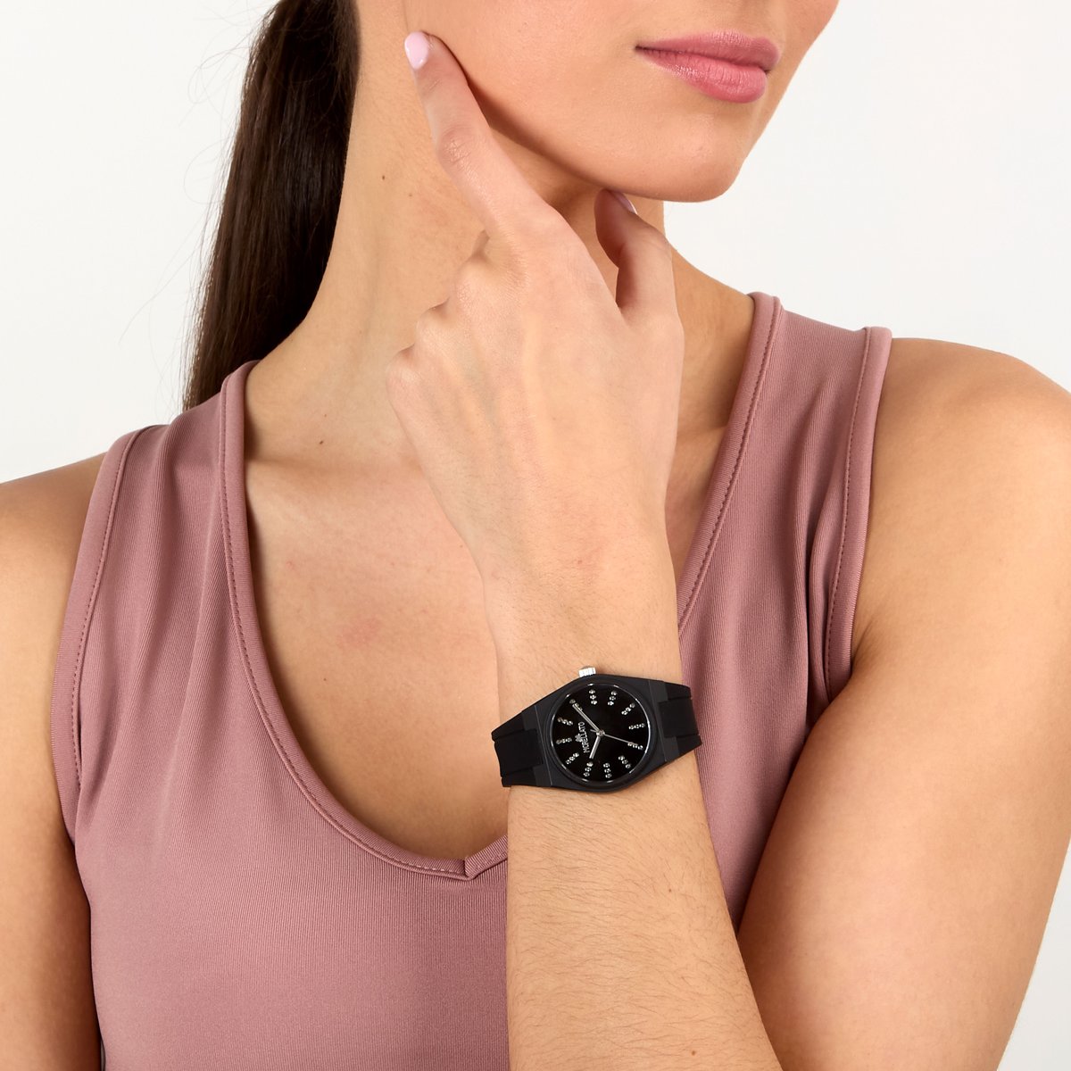 Montre VIVACE noir, mat, MORELLATO